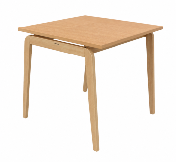 Table Adell - 80x80 cm - 4 pieds